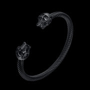 TWISTED SKULL BRACELET