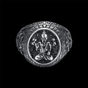 GANESHA SIGNET RING