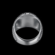 GOLDEN CROSS RING