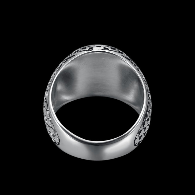 GOLDEN CROSS RING