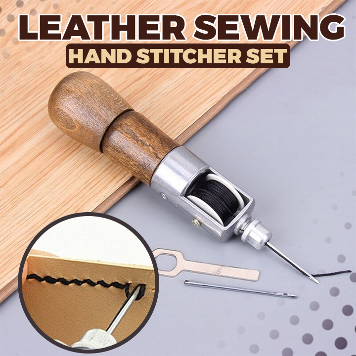 Leather Sewing Awl Hand Stitcher Set