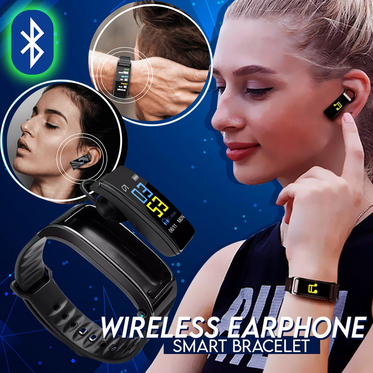 Wireless Earphone Smart Bracelet