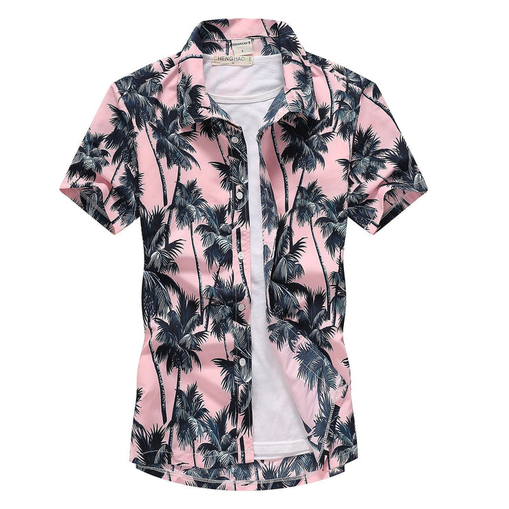 Tropical Palms Pink Tech ᵀᴹ Shirt