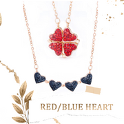 4 Leaf Clover Heart Necklace