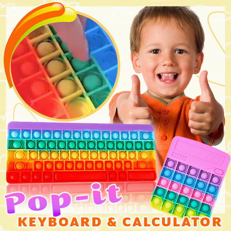 Pop-It Pioneer Keyboard & Calculator