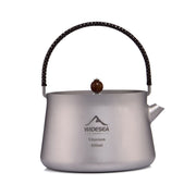 Camping 800ml/1.4 L Titanium Kettle
