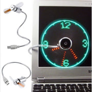 USB Clock Fan Fan