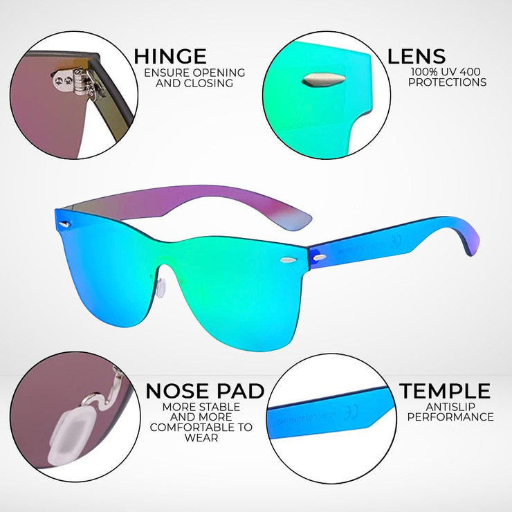 Infinity Fashion Colored Sunglasses