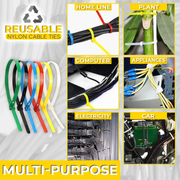 Quickclick™ Reusable Cable Ties (100 PCS)