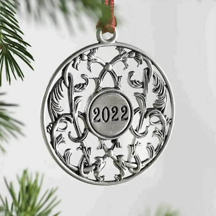 [Special Offer] Solid Pewter Christmas Tree Ornament