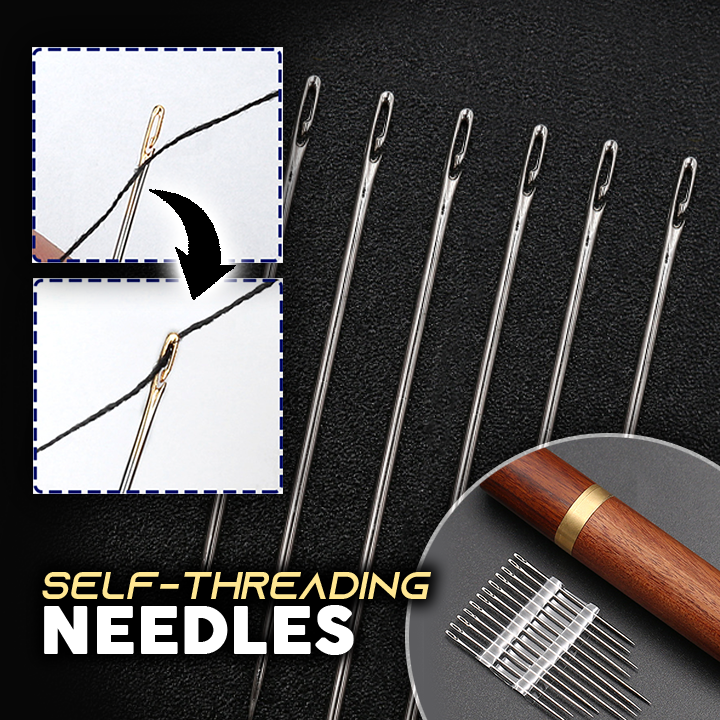 Self-threading Needles (12PCS)