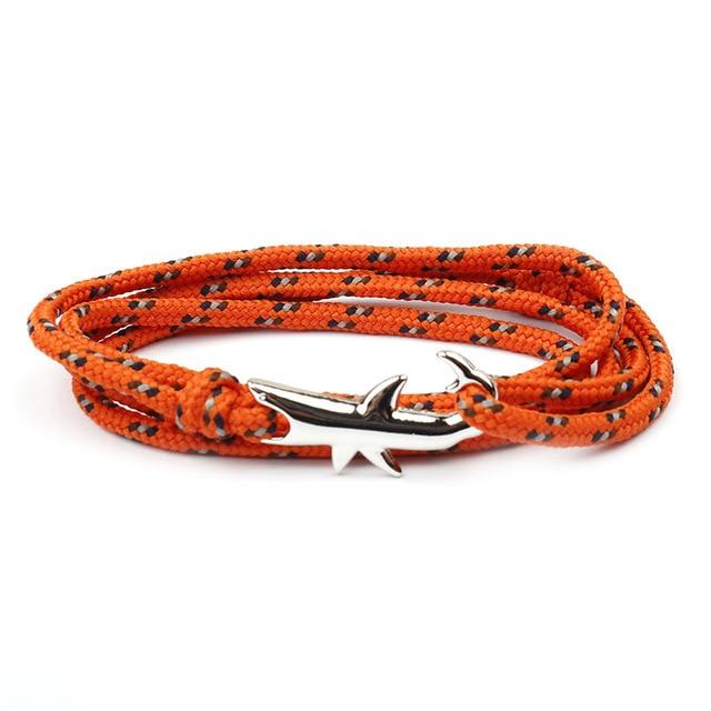Nautical Orange Jaws Bracelet