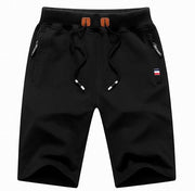 Nautical Black Summer Shorts