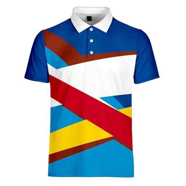 Reginald Golf High-Performance Battlefield Shirt