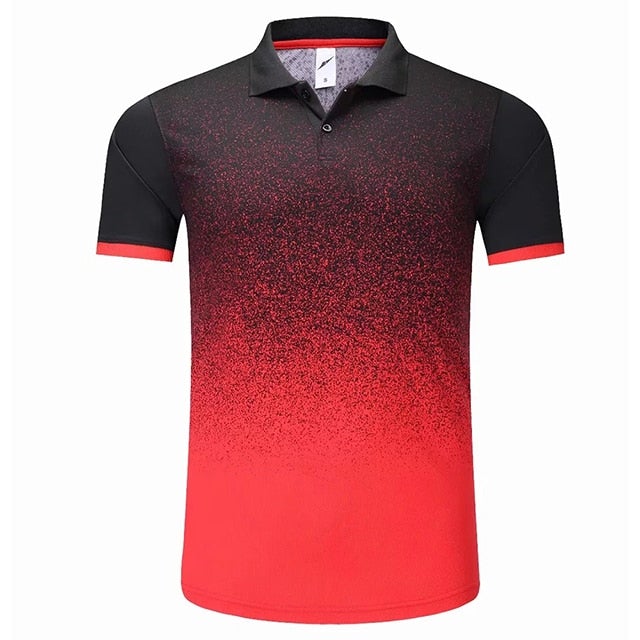 Reginald Golf High-Performance Speck Shirt (Red)