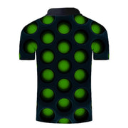 Reginald Golf Cooltech Loud Disco Shirt (Green)