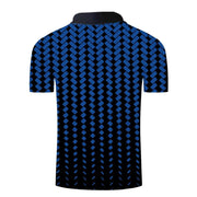 Reginald Golf Cooltech Loud Digital Shirt (Blue)