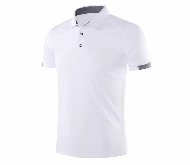 Reginald Golf High-Performance Shirt (White)
