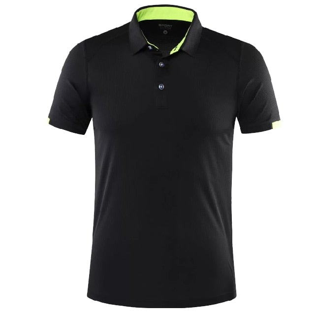 Reginald Golf High-Performance Shirt (Black)