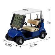 Reginald Golf Alarm Clock Golf Cart (Blue)