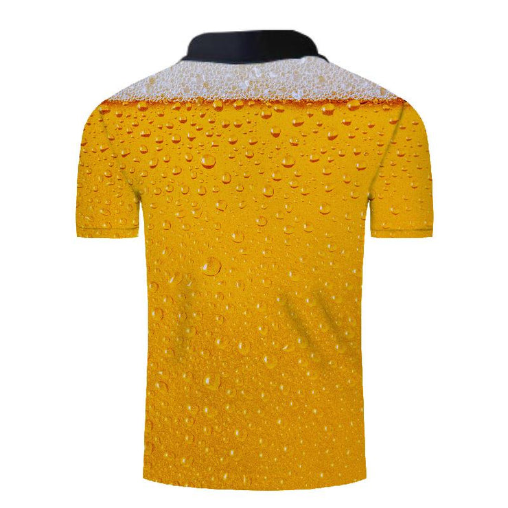 Reginald Golf Cooltech Loud Drink Up Shirt (Cheers Light Bubbles)