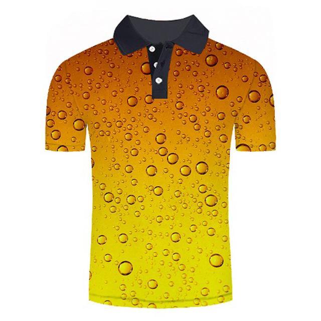 Reginald Golf Cooltech Loud Drink Up Shirt (Beer Condensation)
